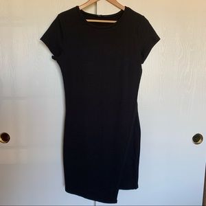 NWOT Cotton On Black Ribbed Dress Size L